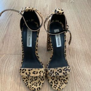 Steve Madden Leopard Block Heels